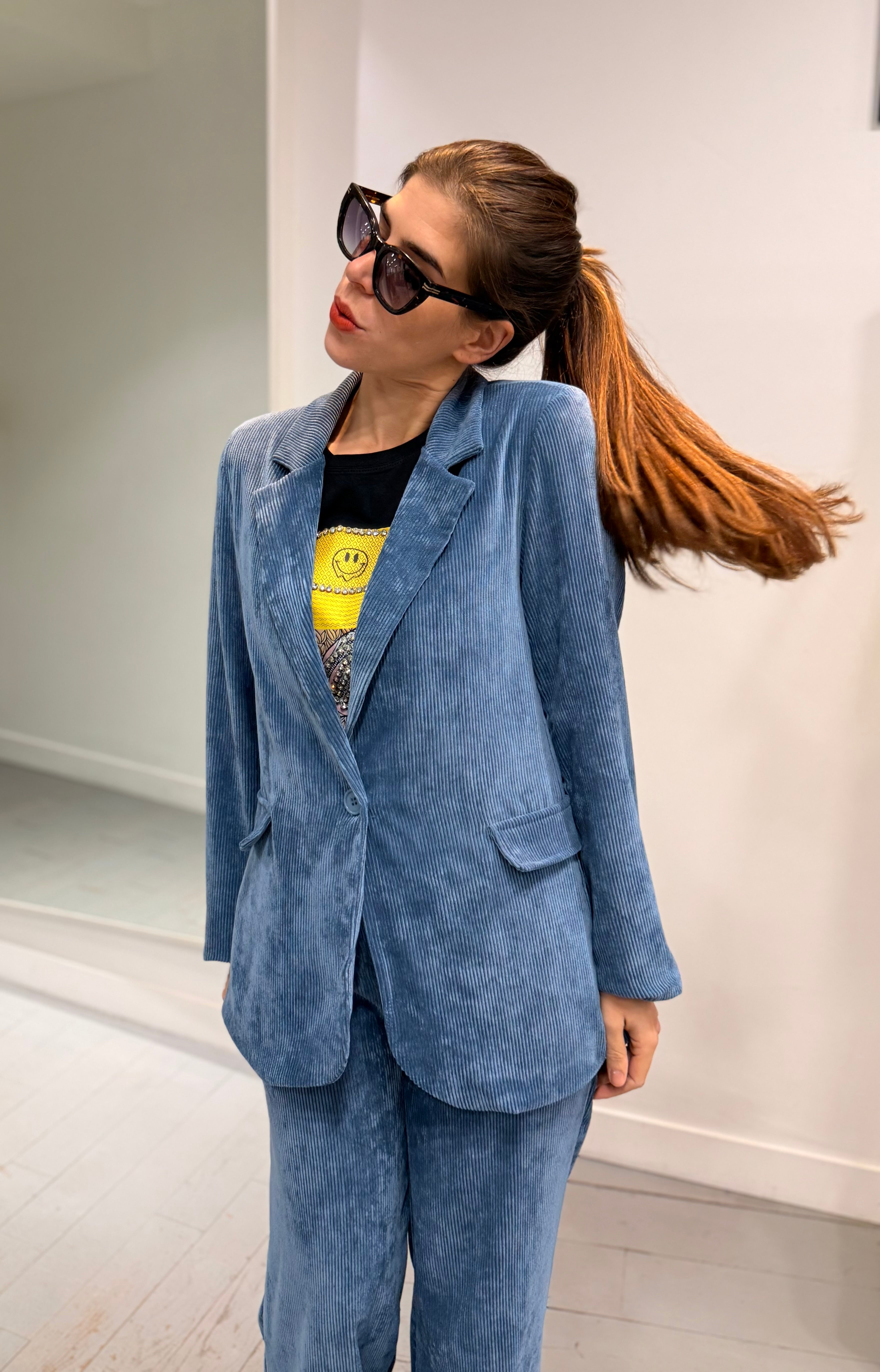 Veste en velours Amy