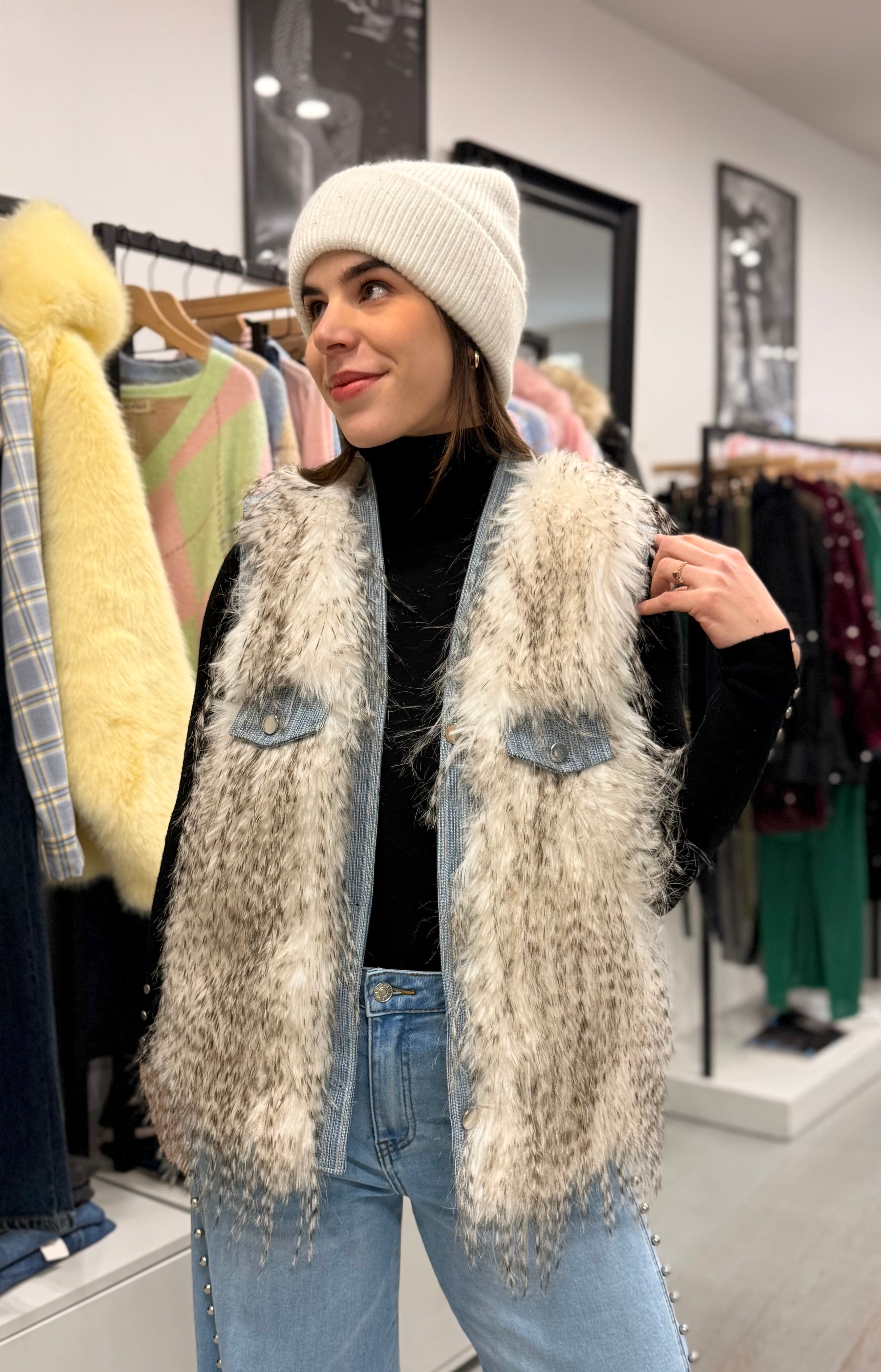 Gilet Fourrure Val