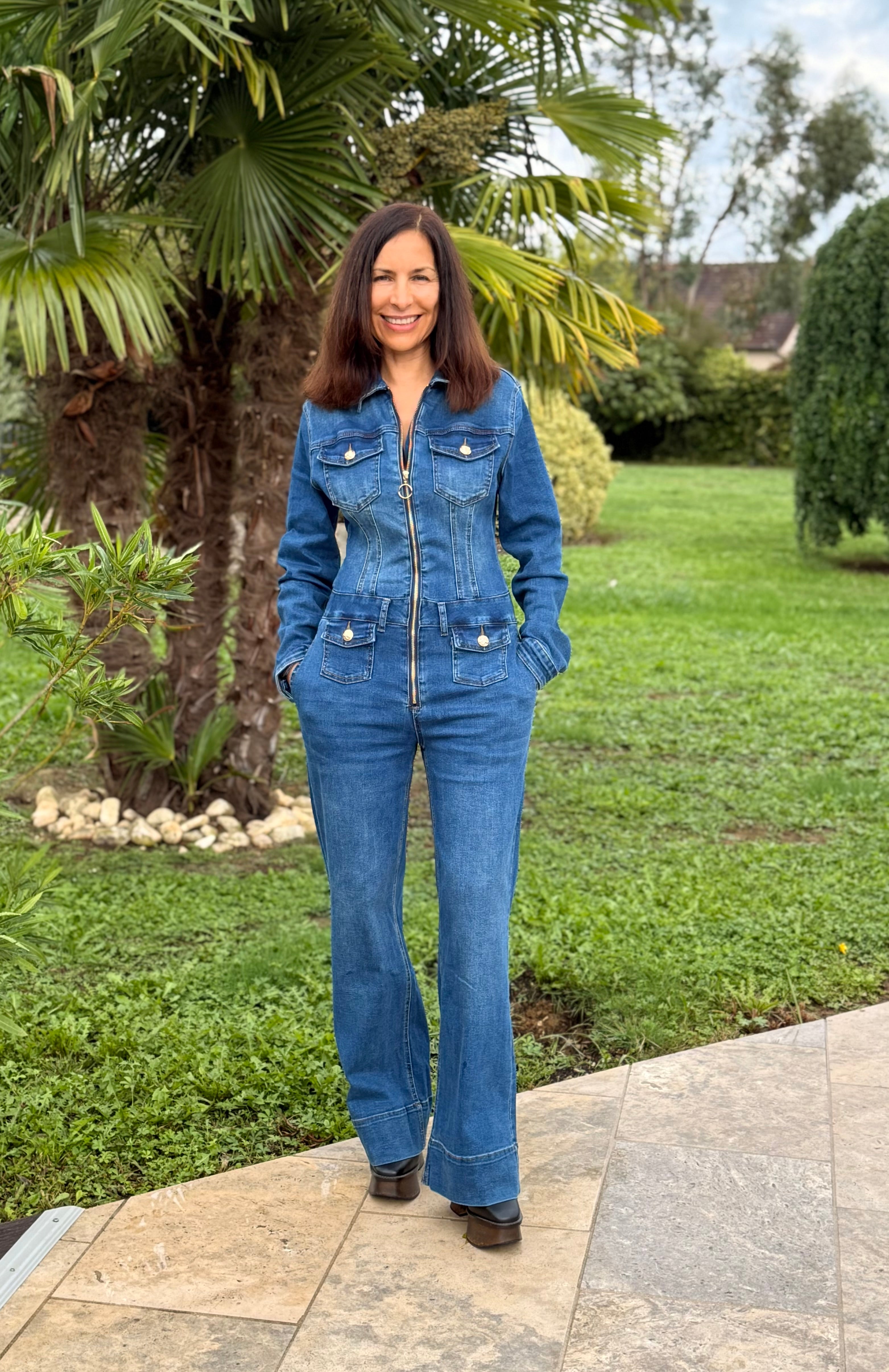 Combinaison en jean Jessy