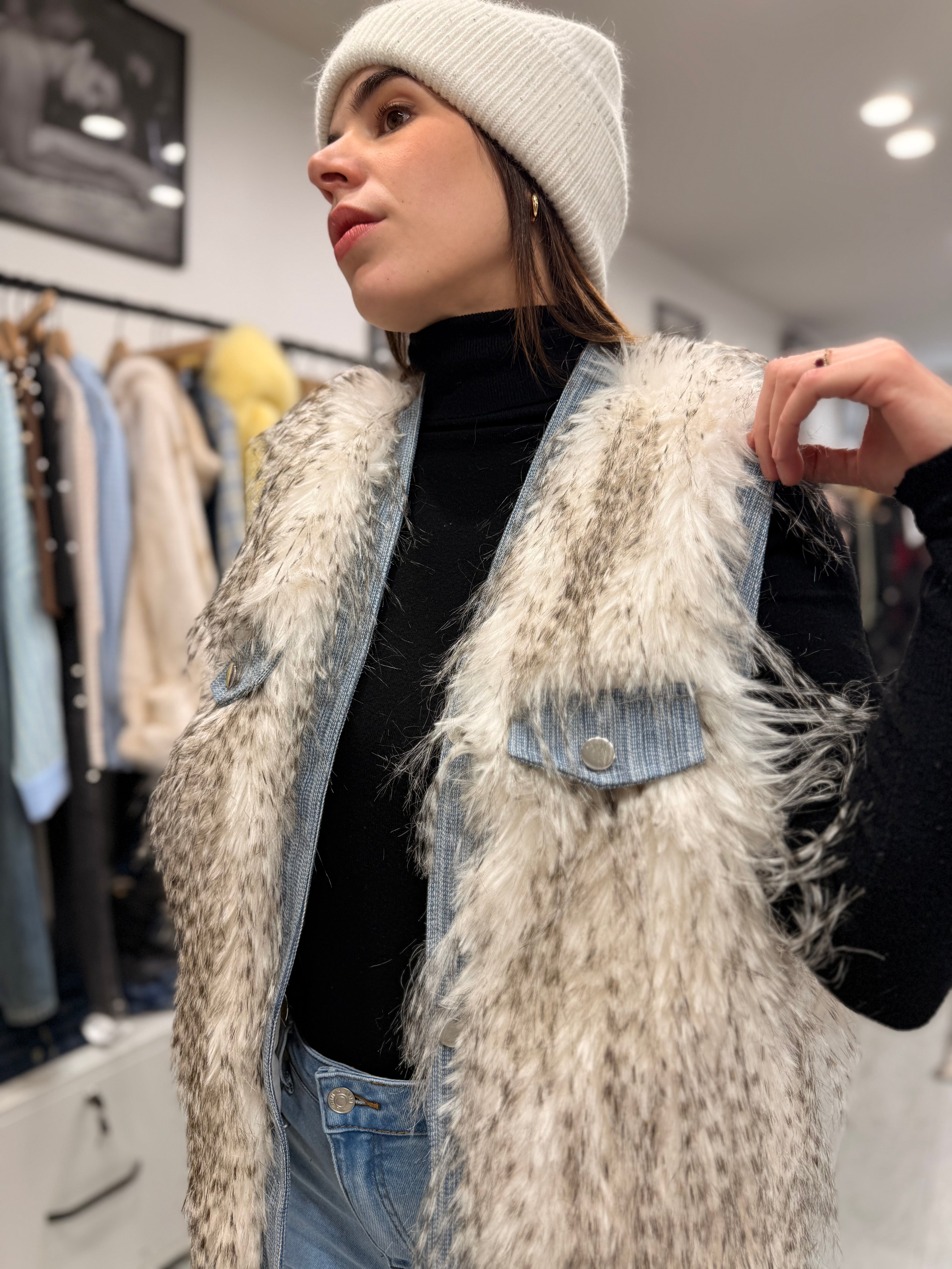 Gilet Fourrure Val